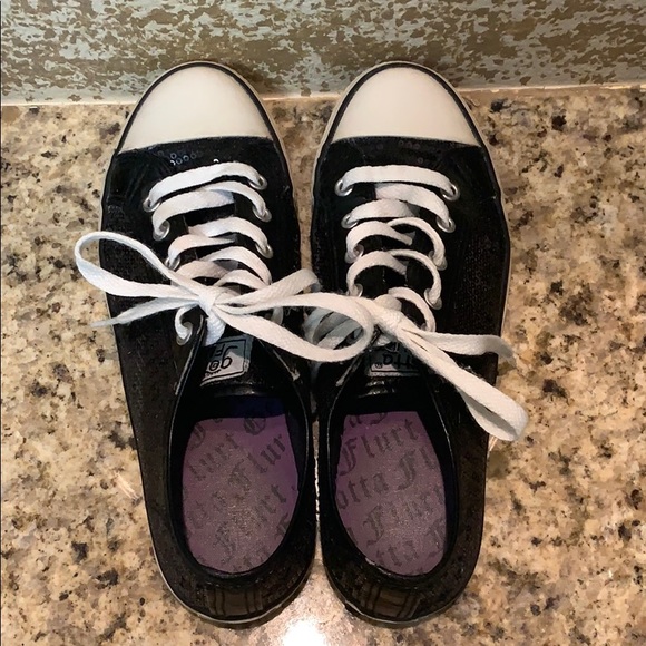 Black sequence shoes - Picture 5 of 5